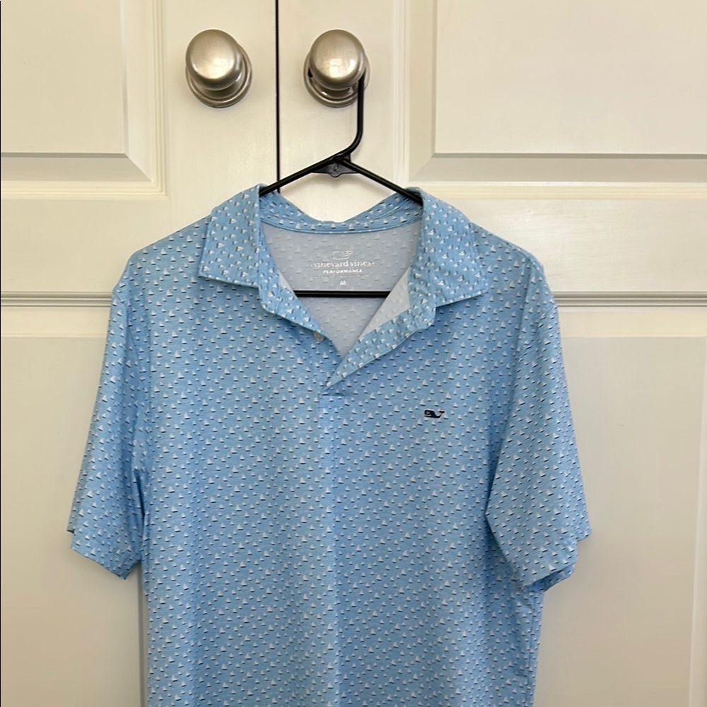 Vineyard Vines Light Blue Polo Shirt